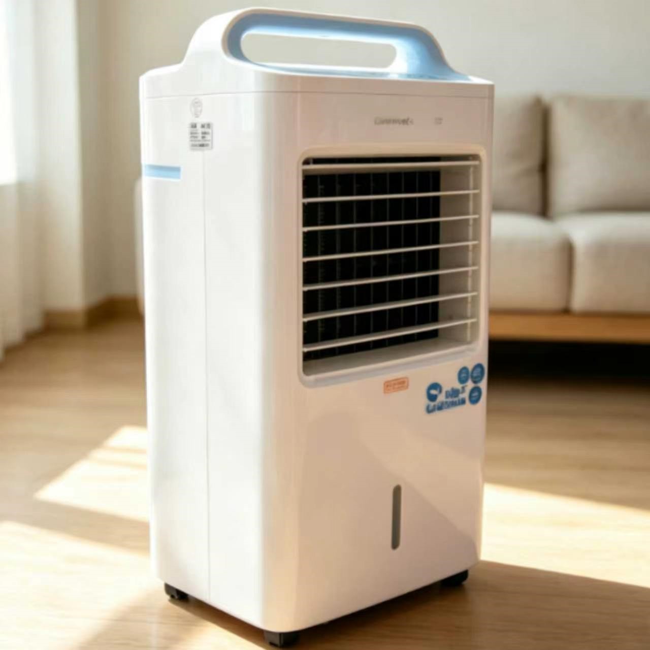 欣禾冷暖两用轻音家用冷风机